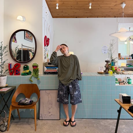 SAYHELLO×Woofie / Team Wolf Game Pants