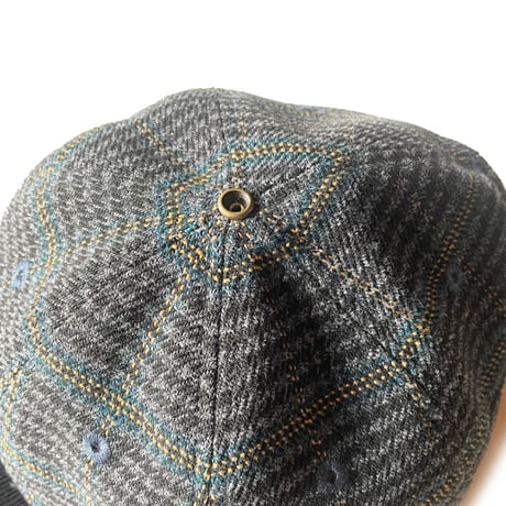 FLUTTER / 2WAY PONPON CAP Glen Check