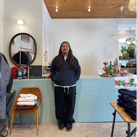 NEO BLUE / BAGGY CARPENTER SWEAT PANTS