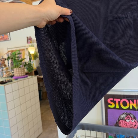JEMORGAN / DEADSTOCK S/S THERMAL POCKET TEE