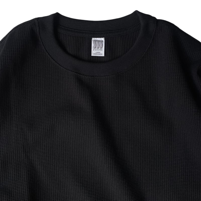 COMFORTABLE REASON / Poly Waffle Sweat | FLUTTER