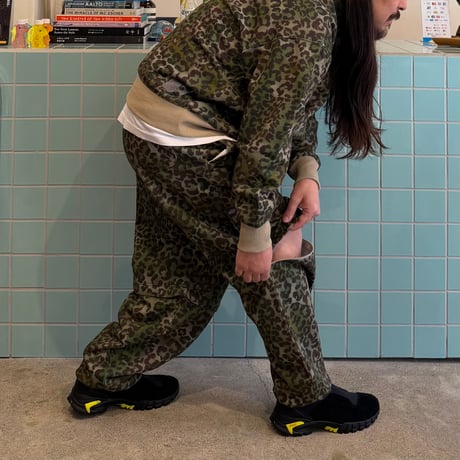 PHINGERIN / CONVERTIBLE SWEATPANTS LEOPARD