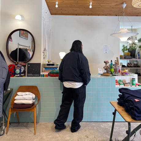 NEO BLUE / BAGGY CARPENTER SWEAT PANTS