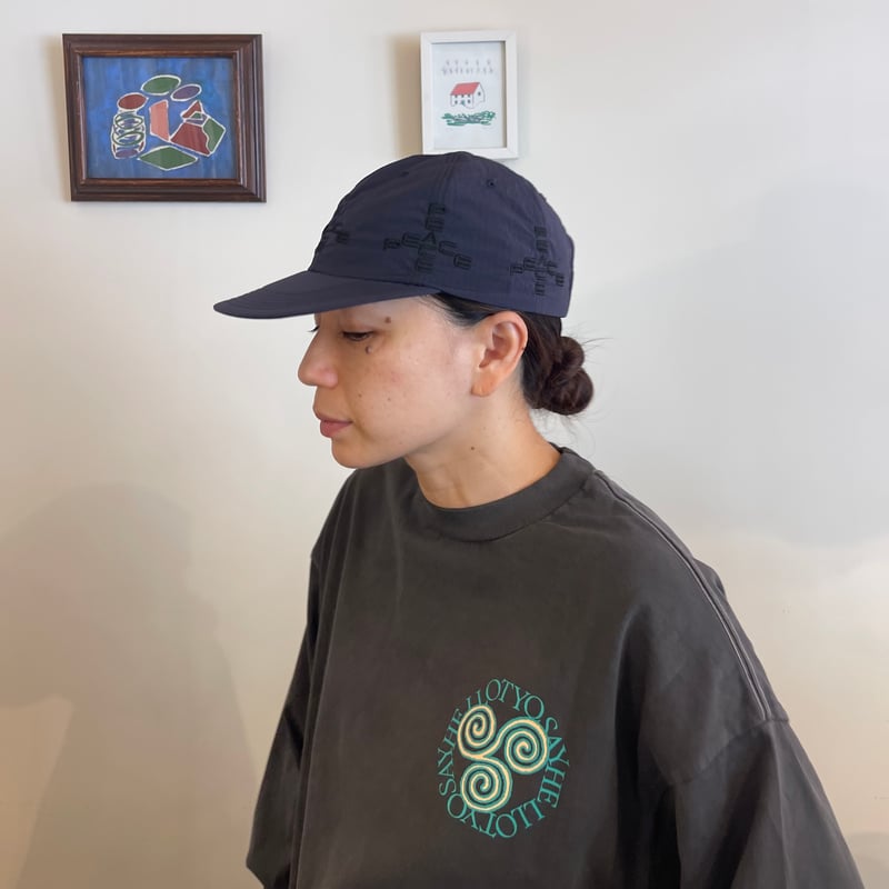 garbage / SOFT BRIM 6 PANEL CAP (MORE PEACE) |