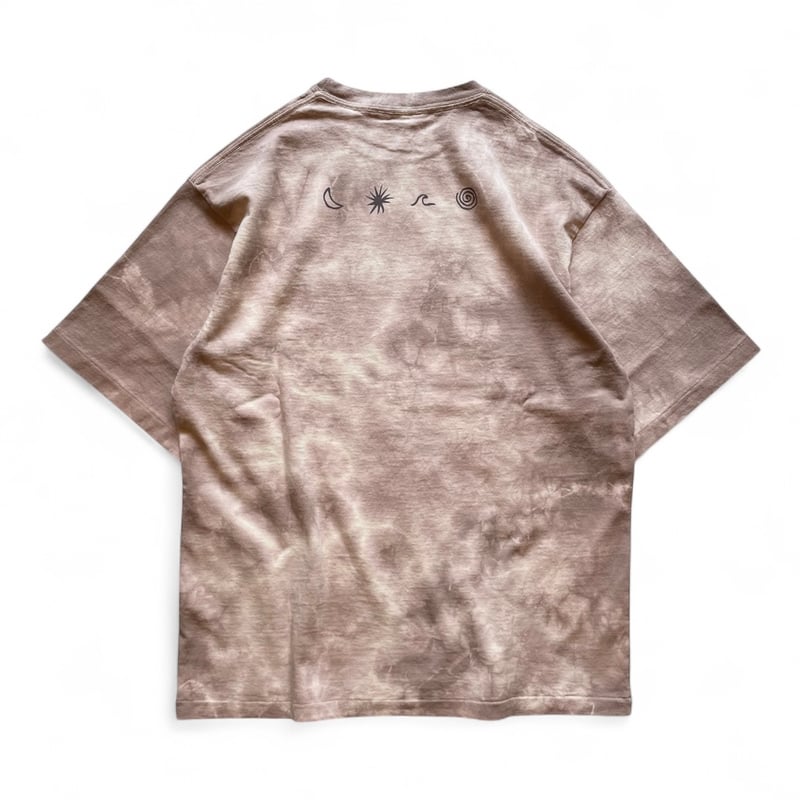 【即日発送】1度着用 pheeny タイダイ Tシャツ ブラウン フィーニー 即日発送】1度着用 pheeny タイダイ Tシャツ ブラウン