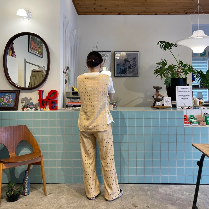 PHEENY / Hole russell wide pants | FLUTTER