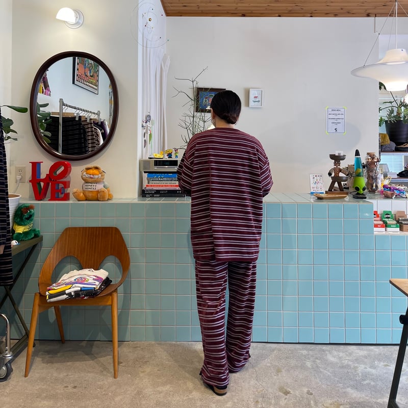 PHEENY / Velvet border L/S | FLUTTER