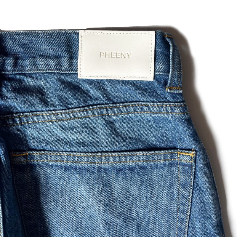 もふ様pheeny vintage denim painter pants 新品 PHEENY/VINTAGE DENIM PAINTER PANTS(INDIGO)