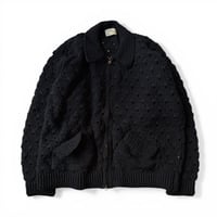 MacMahon Knitting Mills / Crochet Zip Jacket