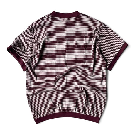 RELAXFIT / Miller × Relaxfit Panel Rib Border tshirt