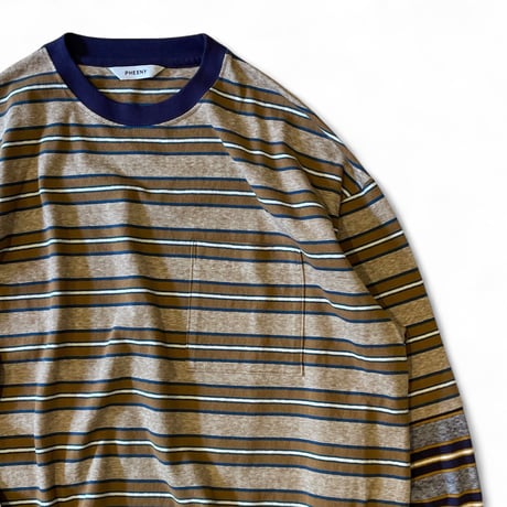 PHEENY / Multi border layered L/S