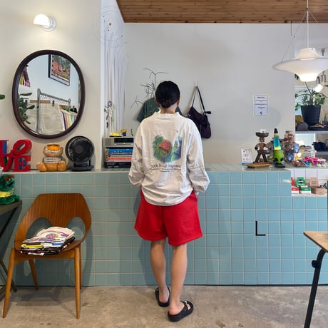 TRIBE WEAR / Basic Sweat Shorts RED