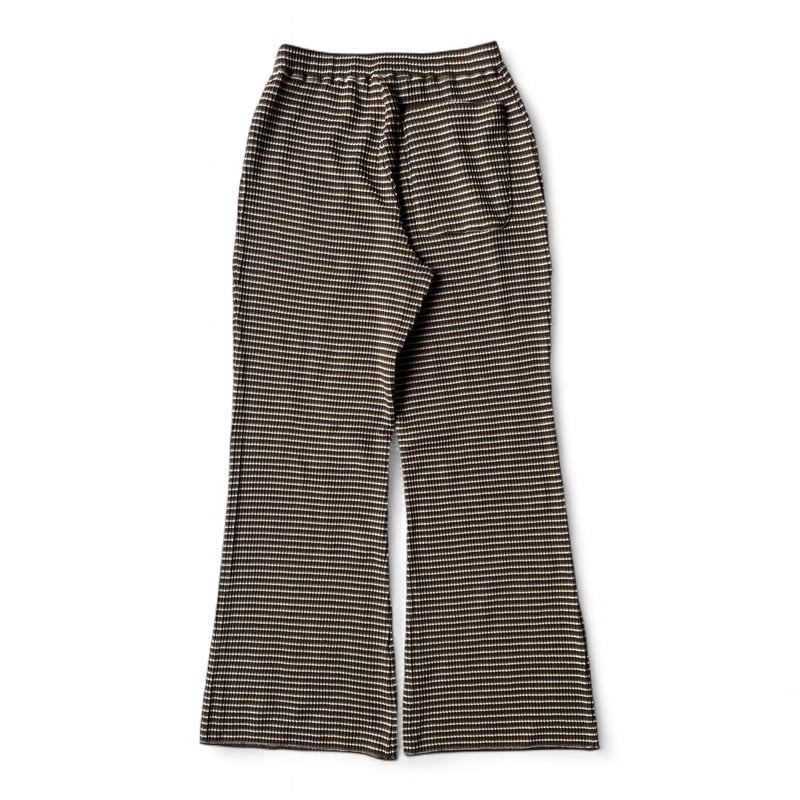 PHEENY / Multi border flared pants | FLUTTER