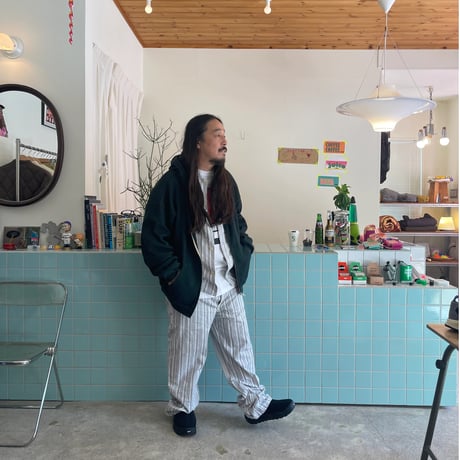 RELAXFIT / New orleans thermal zip hoodie