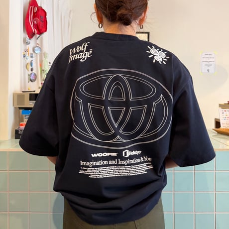 SAYHELLO×Woofie / Team Wolf Tee