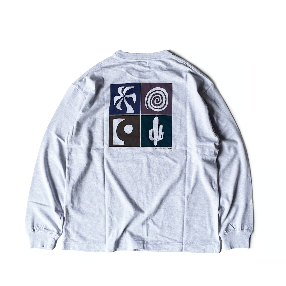 PHEENY長袖カットソー　FREE IVORY PHEENY Nylon cotton football tee 