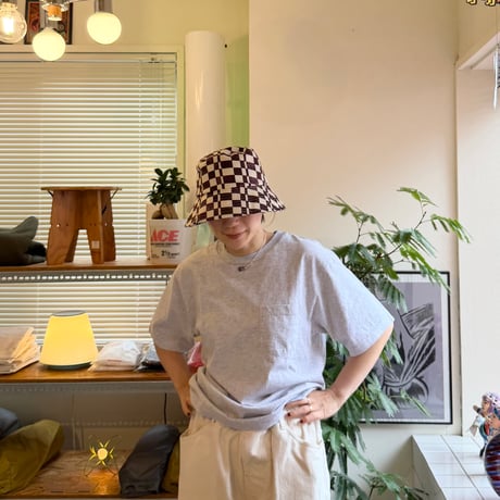 PHEENY / Checkered Bucket Hat