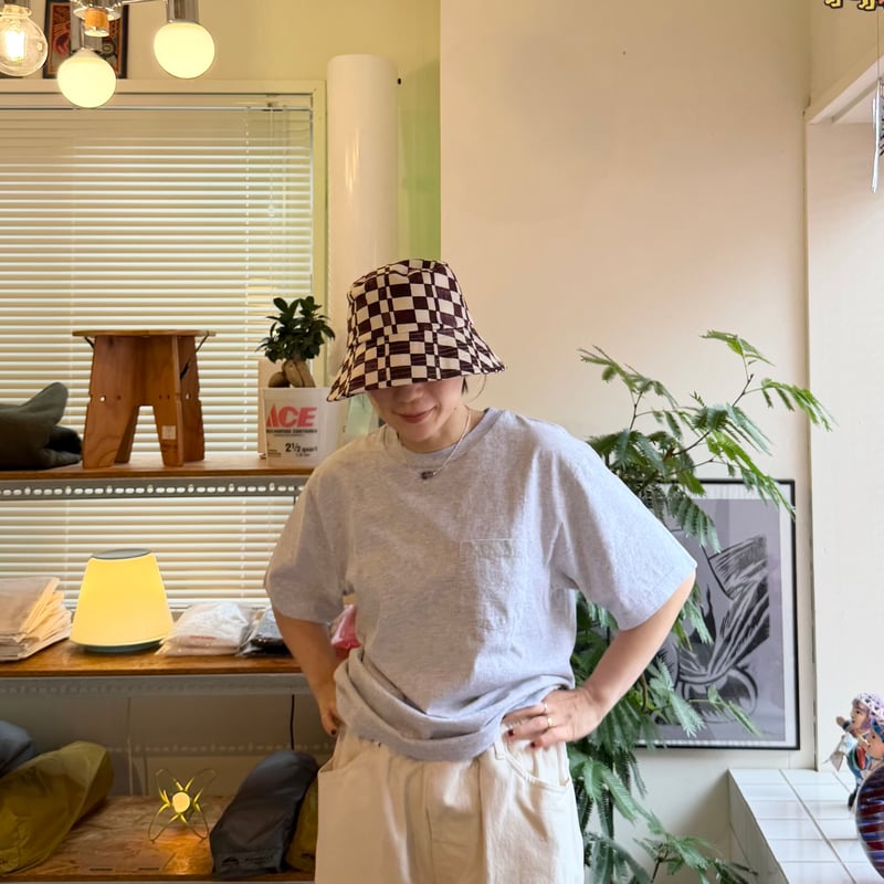 PHEENY / Checkered Bucket Hat | FLUTTER