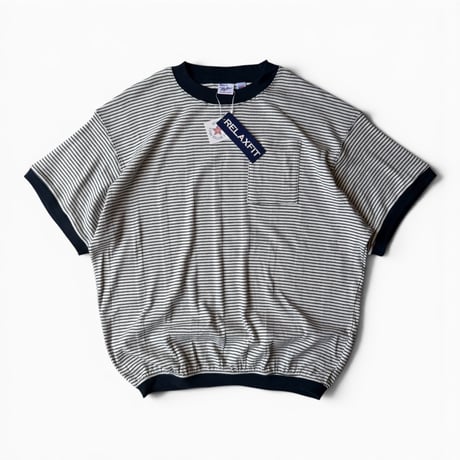 RELAXFIT / Miller × Relaxfit Panel Rib Border tshirt