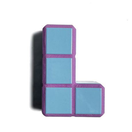 CEREAL  / TILE PLATE TETRIS L