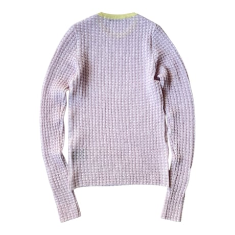PHEENY / Check Jacquard Knit L/S