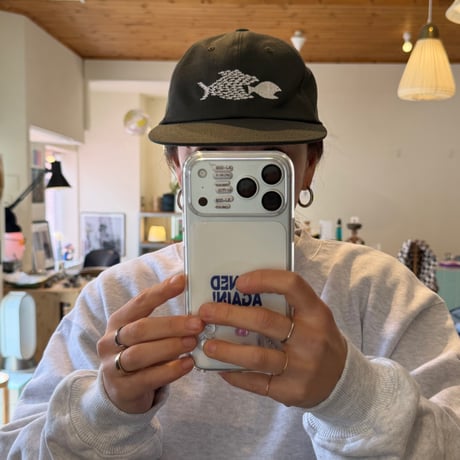 garbage / HARD BRIM 6 PANEL CAP LOW (SOLIDARITY)