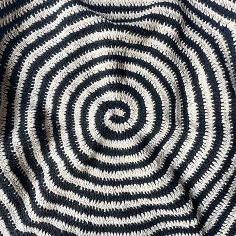 MacMahon Knitting Mills / Big L/S Crew Neck Knit-GuruGuru WHITE