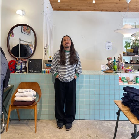 NEO BLUE / BAGGY SKATE PANTS