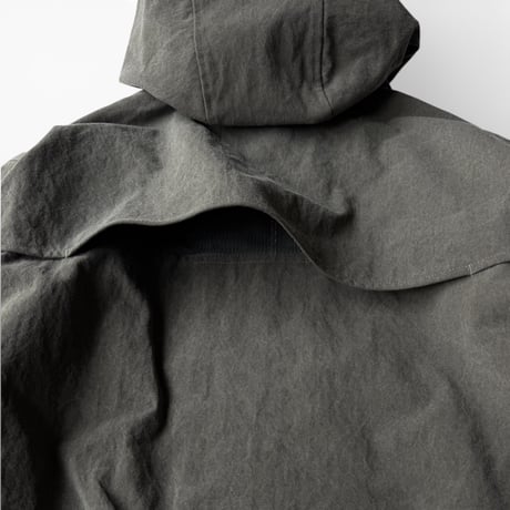 COMFORTABLE REASON / Pigment Coating Hooded Jacket