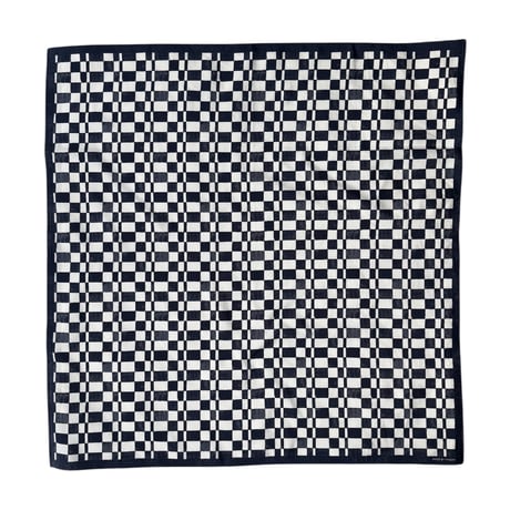 PHEENY / Cotton Silk Checkered Scarf
