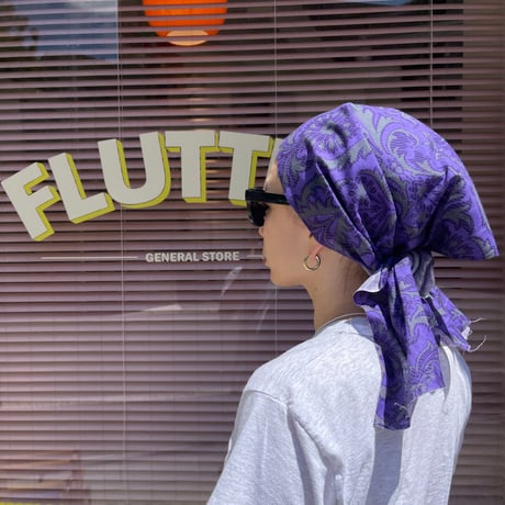 rajabrooke×FLUTTER / DIGITAL IKAT TENUGUI for FLUTTER (2nd anniversary SPECIAL）