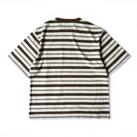 PHEENY / Pile Border Pocket Tee