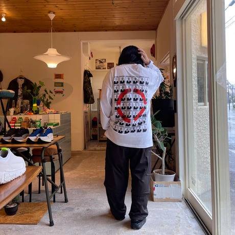PHINGERIN / AGENT.P BOAT-NECK L/S TEE