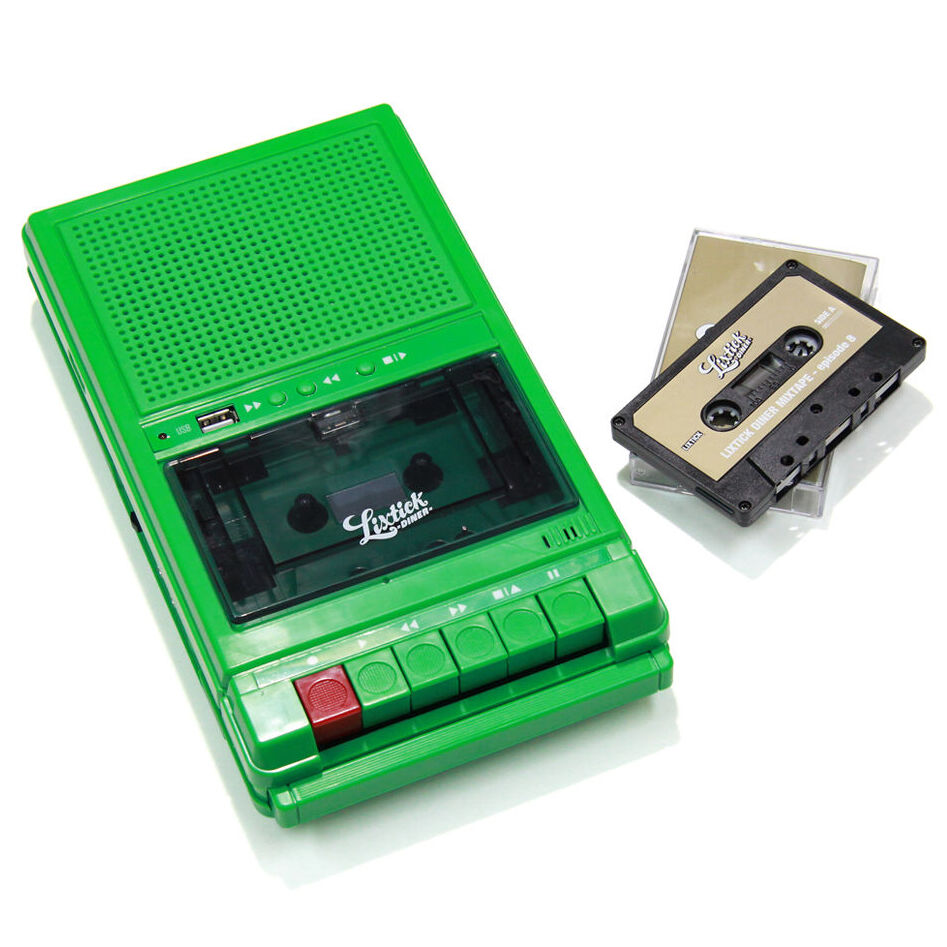 LIXTICK / PortablLe Cassette Player & DJ MURO for King of Diggin' MIX TAPE