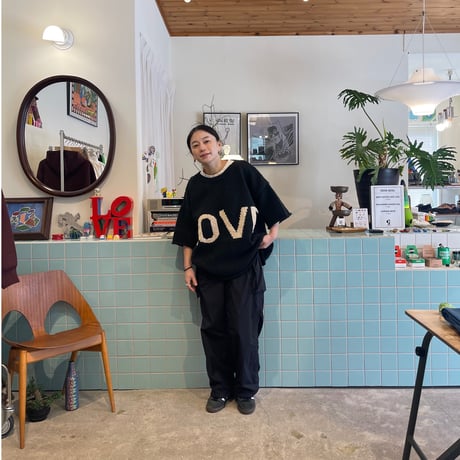 MacMahon Knitting Mills / BIG-S/S Crew Neck Knit-LOVE