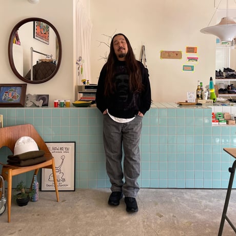 PHINGERIN / WINDOW WEB SWEATER