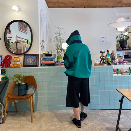 PHINGERIN / BORDER PATCH HOODIE