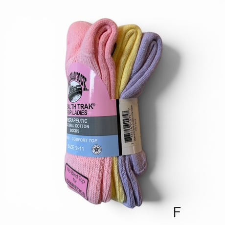 THE RAILROAD SOCK / Therapeutic Crew_(3pair) Candy Colors