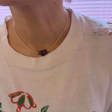 FLUTTER / Fluorite＆Karen Silver Choker