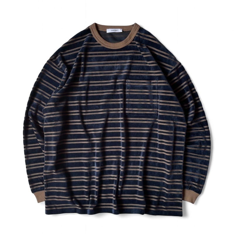PHEENY / Velvet border L/S | FLUTTER