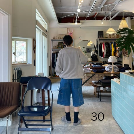 NEO BLUE / BAGGY CARPENTER SHORTS