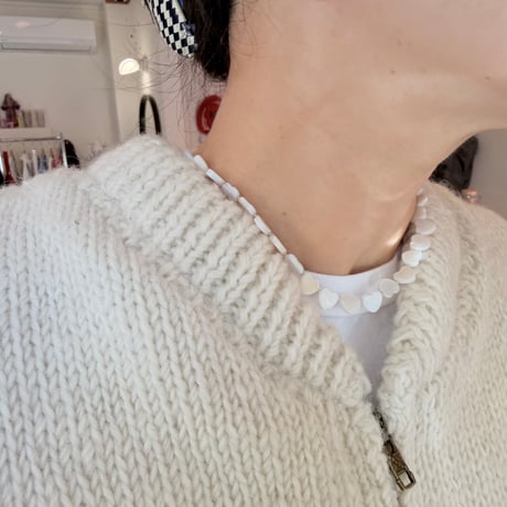 ROSETTAPRAYER / Pearl Shell Toglle Necklace ♡