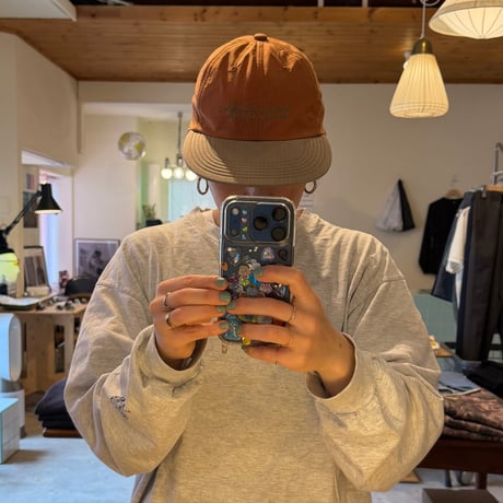 garbage / SOFT BRIM 6 PANEL CAP LOW (HAPPY CHEMICALS)