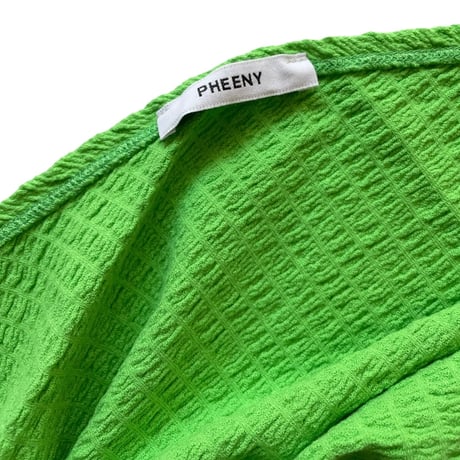 PHEENY / Cotton Shirring Scarf