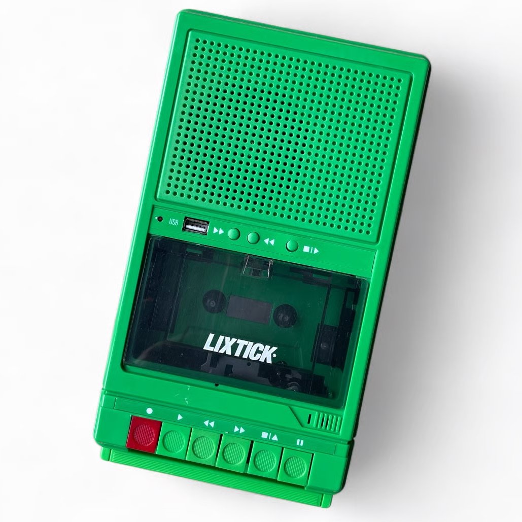 ポータブルプレーヤー Lixtick Portable Cassette Player fit=scale-down,w=1200
