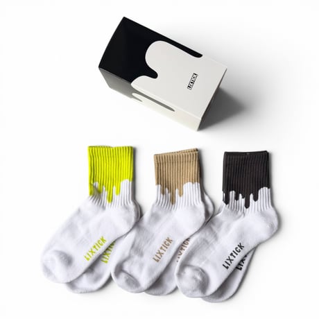 LIXTICK / DRIP SOCKS 3PACK 5TH