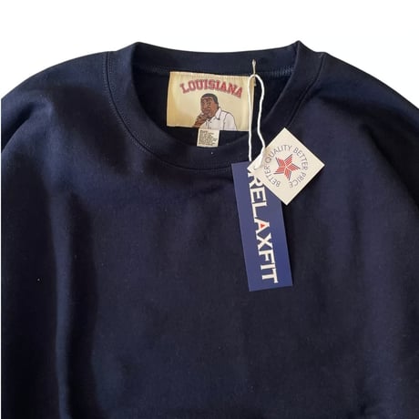 RELAXFIT / Muff pocket crew sweat