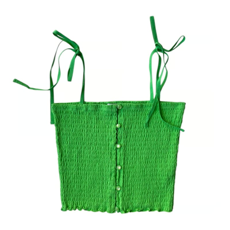 PHEENY / Cotton Shirring Camisole | FLUTTER