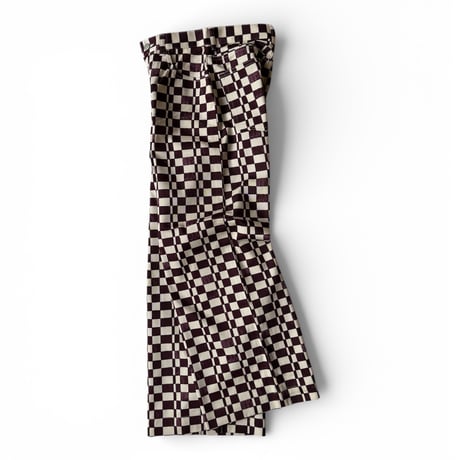 PHEENY / Checkered High Waist Wide Pants