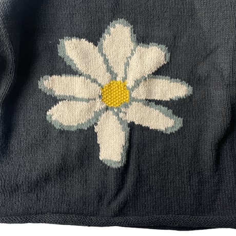MacMahon Knitting Mills / BIG-S/S Crew Neck Knit-Flower